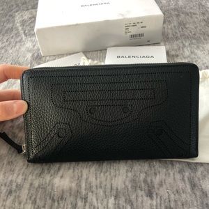 Balenciaga Black City Wallet